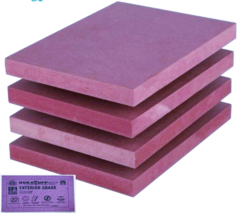 Plain Exterior Grade MDF Board